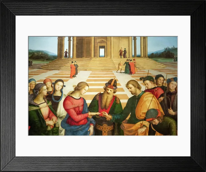 Framed Print : Milan, Italy - Brera antique painting museum