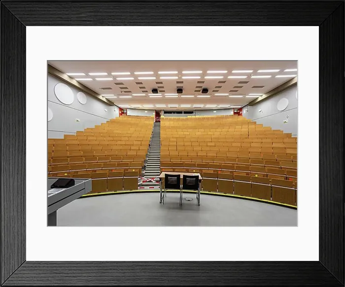 Framed Print : Lecture Hall, Dortmund University of Technology, TU, Study, Campus, Dortmund, North Rhine-Westphalia, Germany, Europe Framed Print : Lecture Hall, Dortmund University of Technology, TU, Study, Campus, Dortmund, North Rhine-Westphalia, Germany, Europe