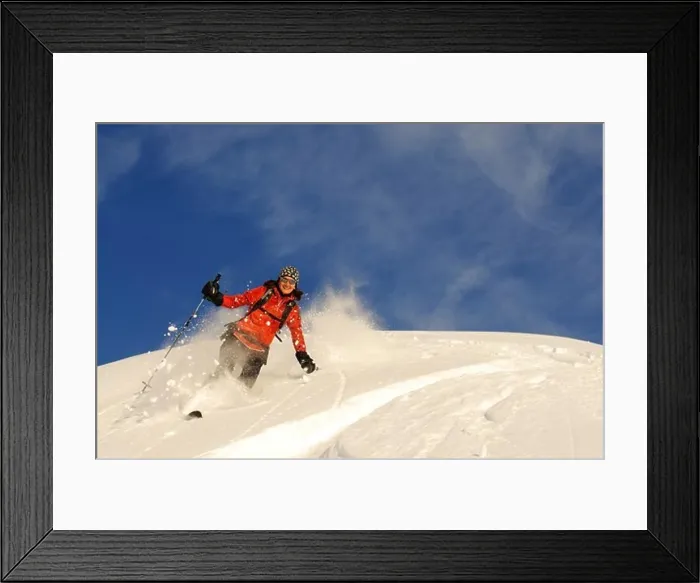 Framed Print : Ski touring, Grosser Jaufen, Pragser Tal, Hochpustertal, Alto Adige, Italy Framed Print : Ski touring, Grosser Jaufen, Pragser Tal, Hochpustertal, Alto Adige, Italy