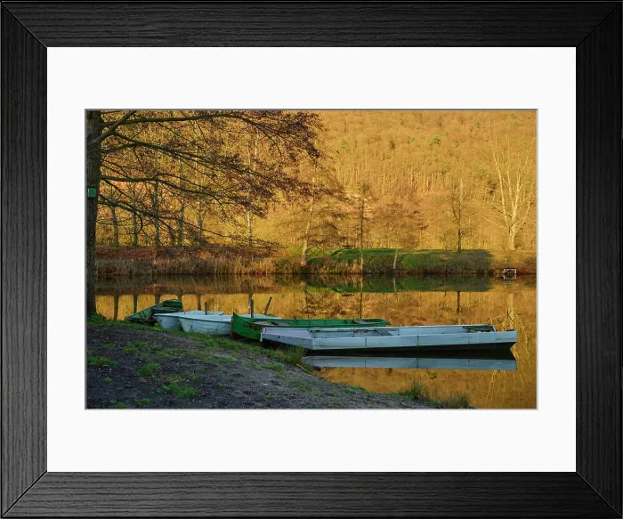 Framed Print : Lake with boats at sunrise Lake with boats at sunrise Framed Print : Lake with boats at sunrise Lake with boats at sunrise