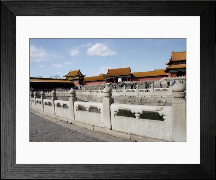 Framed Print : China, Beijing, Forbidden City (aka Zijin Cheng) Framed Print : China, Beijing, Forbidden City (aka Zijin Cheng)