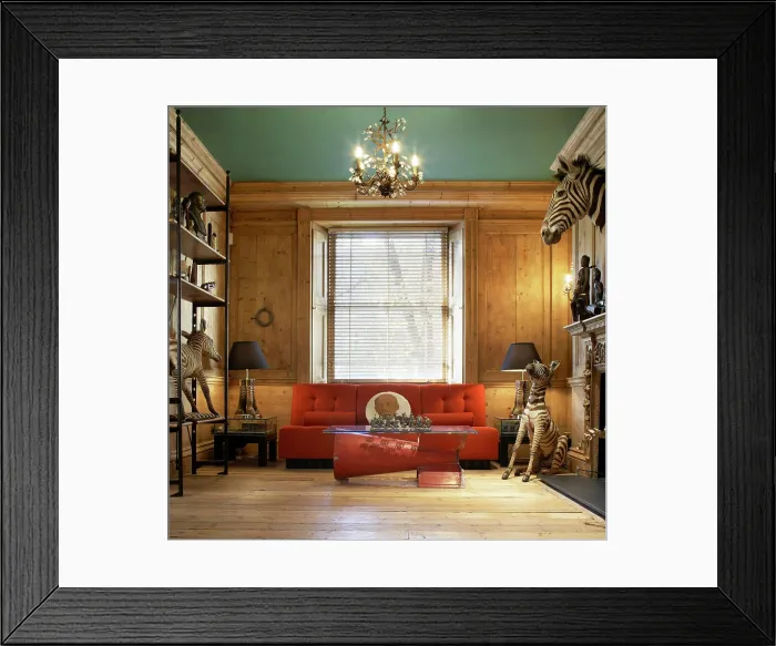Framed Print : PRIVATE HOME FRONT ROOM Framed Print : PRIVATE HOME FRONT ROOM