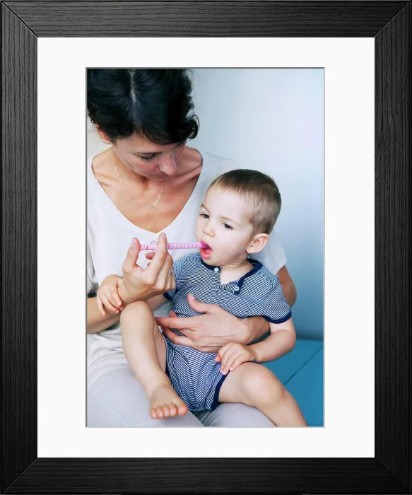 Framed Print : 16-month-old child Framed Print : 16-month-old child