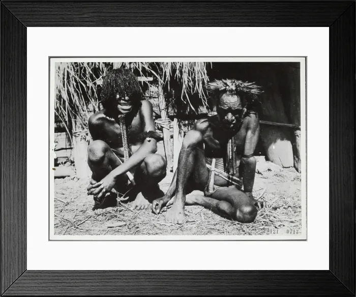 Framed Print : Photo collection Government information service. New Guinea, Indonesia. undated. New Guinea Framed Print : Photo collection Government information service. New Guinea, Indonesia. undated. New Guinea