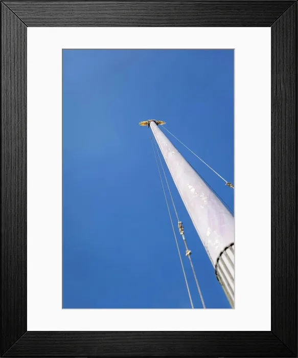 Framed Print : flagpole at town hall Vienna Austria An image of the flagpole at town hall Vienna Austria Copyright: xZoonar
