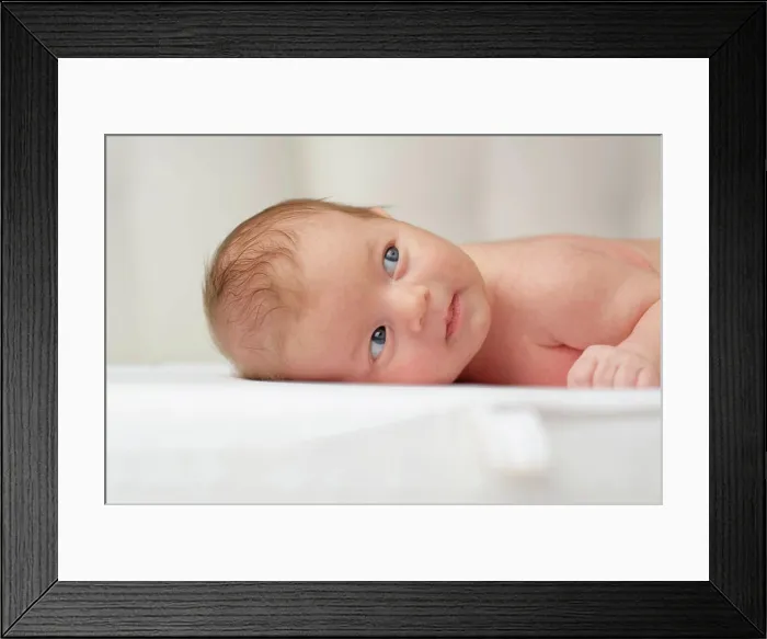 Framed Print : One month old baby One month old newborn baby Framed Print : One month old baby One month old newborn baby