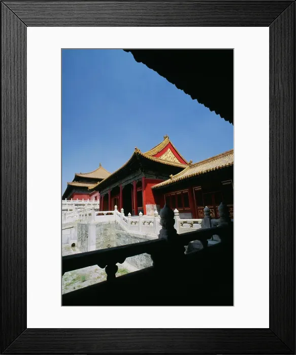 Framed Print : The Forbidden City In Beijing, China Framed Print : The Forbidden City In Beijing, China