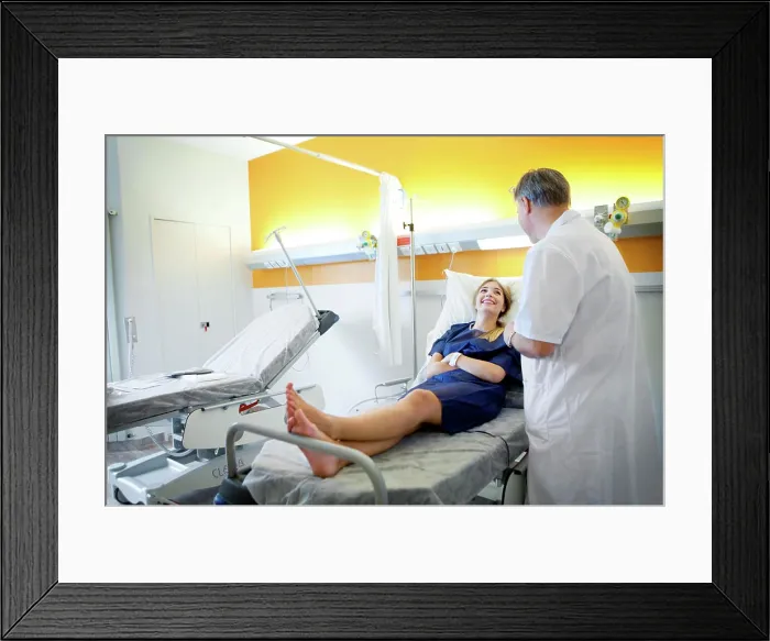 Framed Print : Outpatient surgery Framed Print : Outpatient surgery