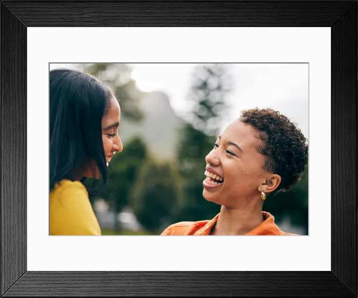 Framed Print : Outdoor, women and friends in park with laugh and funny joke with bonding and gossip Framed Print : Outdoor, women and friends in park with laugh and funny joke with bonding and gossip