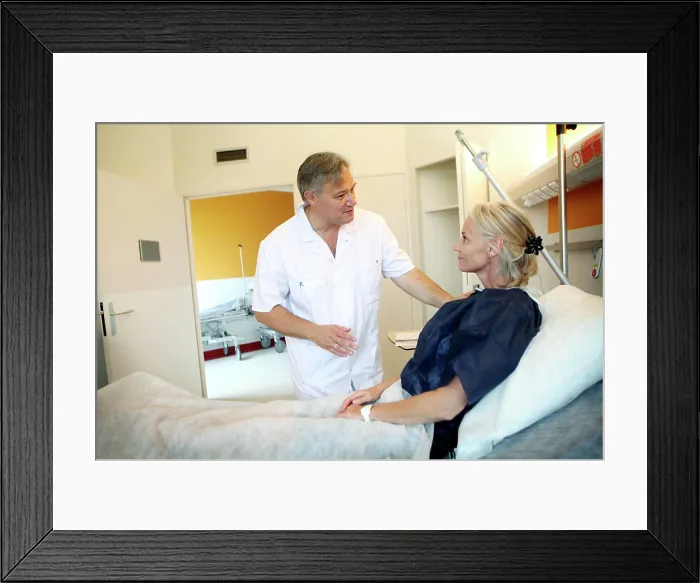 Framed Print : Outpatient surgery Framed Print : Outpatient surgery