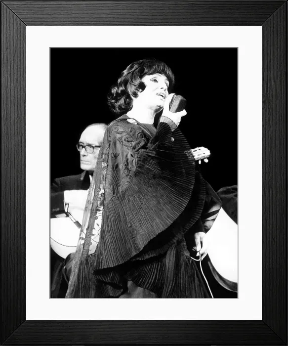 Framed Print : Amalia rodiguez, 1972