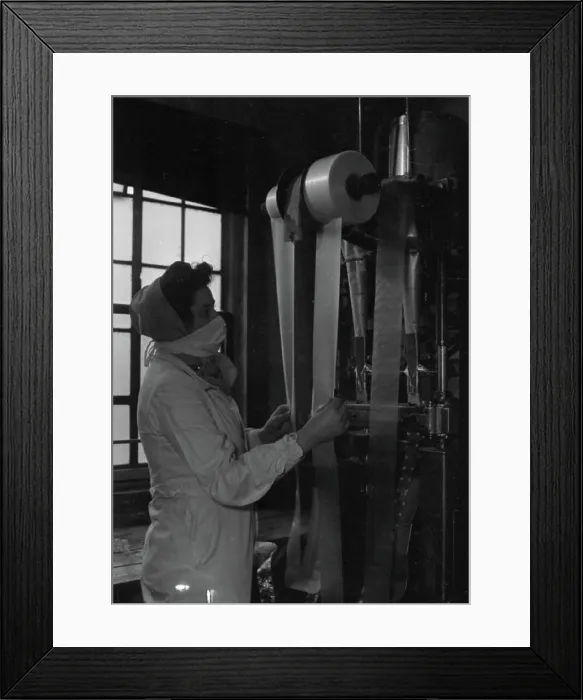 Framed Print : A Substitute For Quinine- the Production of Mepacrine at a Factory Near Leicester Framed Print : A Substitute For Quinine- the Production of Mepacrine at a Factory Near Leicester