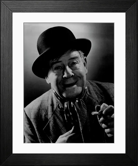 Framed Print : The late Fred Bluett as Mr. Walker in the radion feature 'Mr Framed Print : The late Fred Bluett as Mr. Walker in the radion feature 'Mr