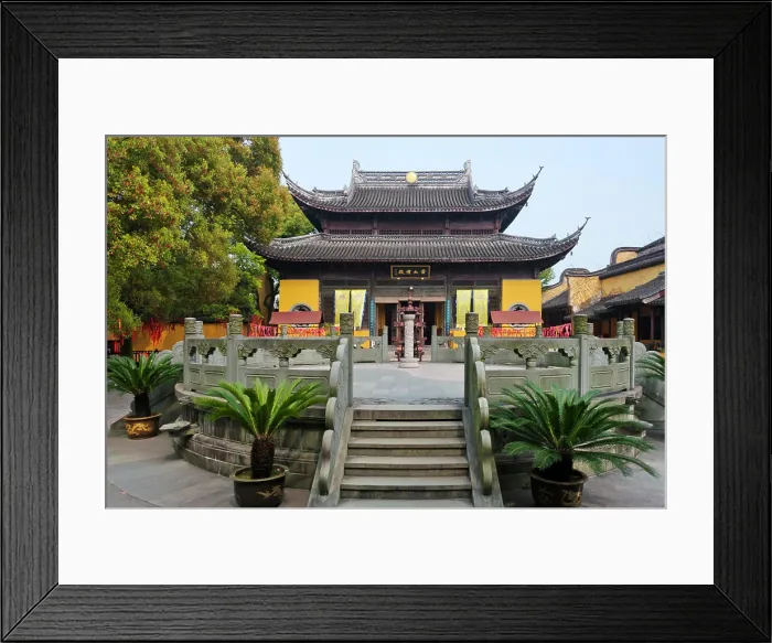 Framed Print : Guang Hui Palace Temple, Nanxun Ancient Town, Zhejiang Province, China Framed Print : Guang Hui Palace Temple, Nanxun Ancient Town, Zhejiang Province, China