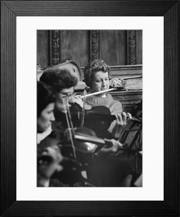 Framed Print : Anefo photo collection. Rehearsal of the Dutch Student Orchestra in Bergen. January 6, 1961. Bergen Framed Print : Anefo photo collection. Rehearsal of the Dutch Student Orchestra in Bergen. January 6, 1961. Bergen