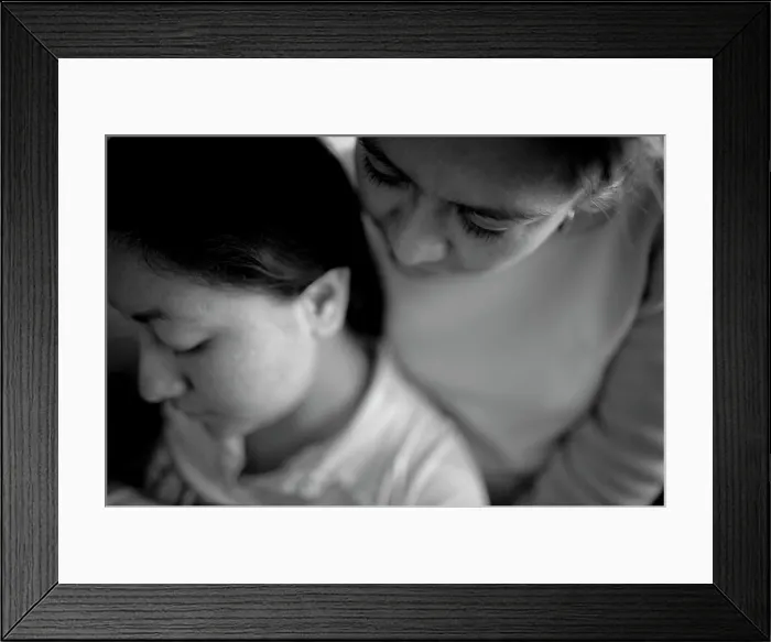 Framed Print : A tender moment between inmates inside a women's prison in Mexico, D.F Framed Print : A tender moment between inmates inside a women's prison in Mexico, D.F