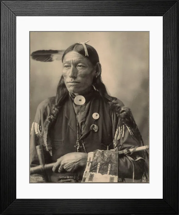Framed Print : Little Bird, Arapahoe, Indians of North America Framed Print : Little Bird, Arapahoe, Indians of North America
