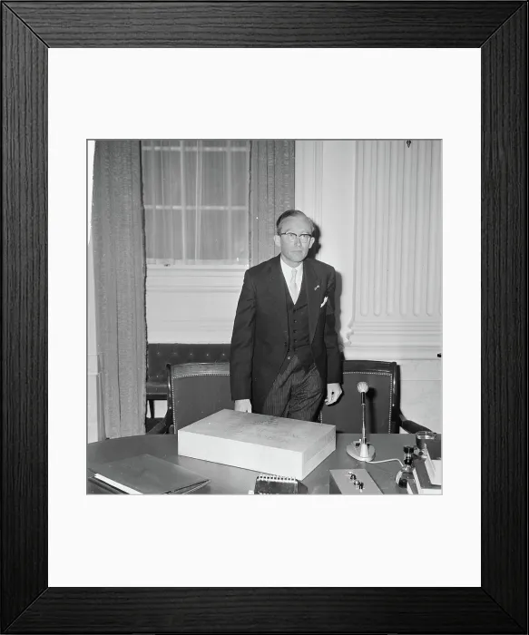 Framed Print : Anefo photo collection. Opening of the States General 1968 Framed Print : Anefo photo collection. Opening of the States General 1968