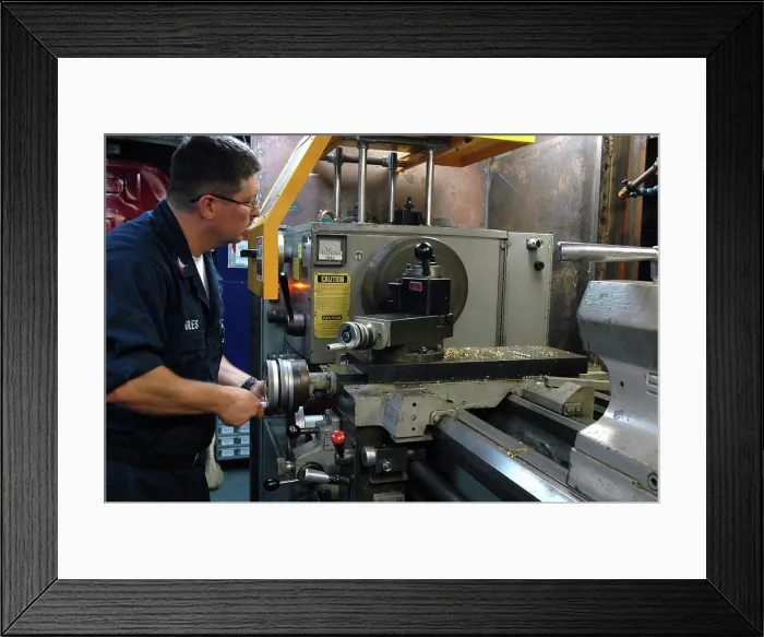 Framed Print : 060918-N-8146B-007. Base: USS Bunker Hill (CG 52)