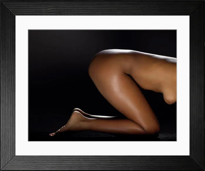 Framed Print : Nude woman Framed Print : Nude woman
