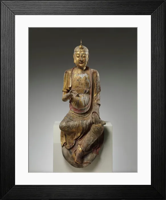 Framed Print : Bodhisattva 16th-17th century China. Bodhisattva 42730
