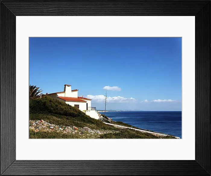Framed Print : House by the sea Framed Print : House by the sea