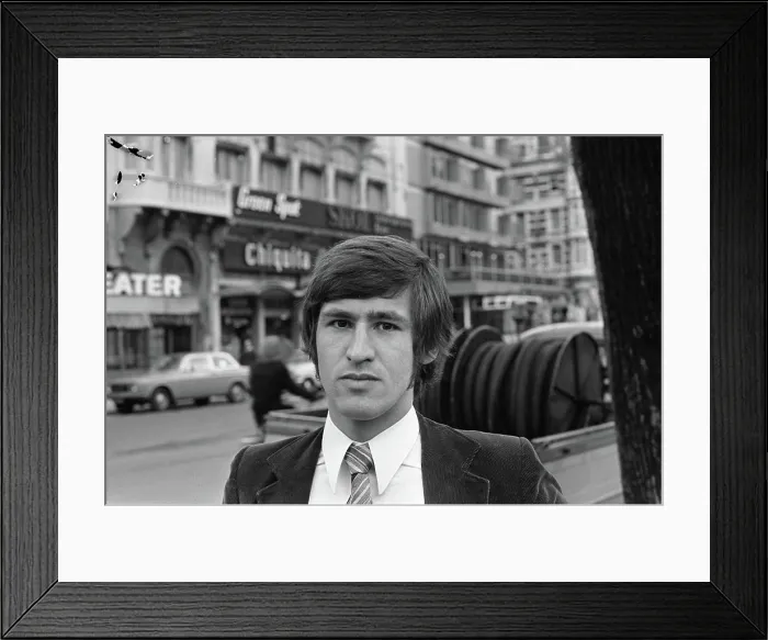 Framed Print : Anefo photo collection. Soccer player Pim Wayenberg, command PAROOL (head). November 21, 1972 Framed Print : Anefo photo collection. Soccer player Pim Wayenberg, command PAROOL (head). November 21, 1972