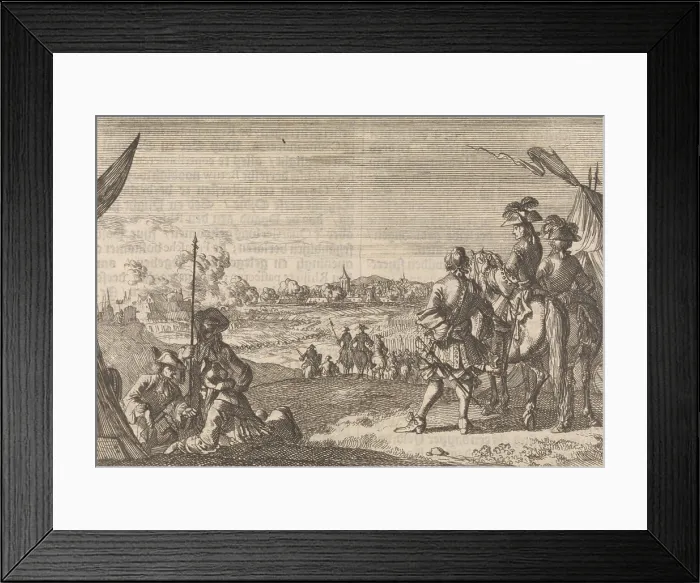 Framed Print : Capture of Nijmegen by the French Framed Print : Capture of Nijmegen by the French