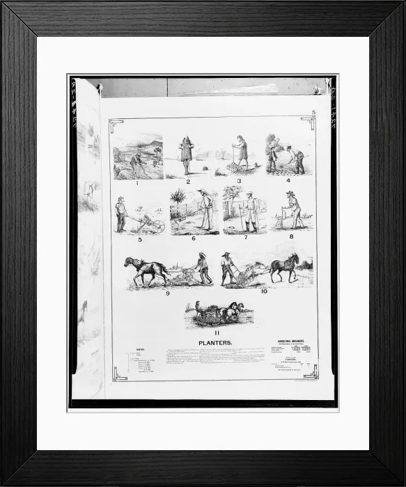 Framed Print : Page from The Growth of industrial art, compiled by Benjamin Butterworth, 1892 | Library of Congress