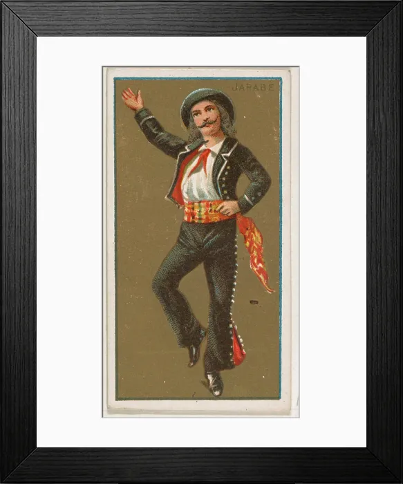 Framed Print : Jarabe, from National Dances (N225) Framed Print : Jarabe, from National Dances (N225)