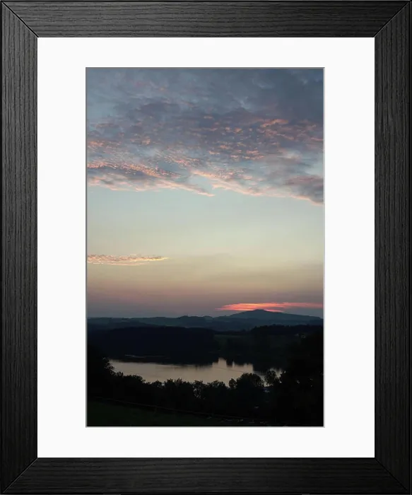 Framed Print : Abend am Wallersee Abend am Wallersee Framed Print : Abend am Wallersee Abend am Wallersee