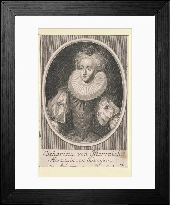 Framed Print : Katharina, Infantin of Spain Framed Print : Katharina, Infantin of Spain