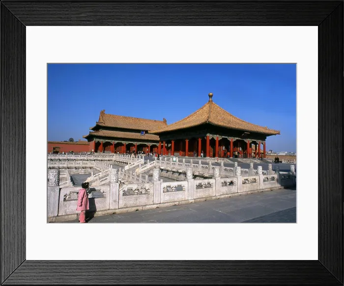 Framed Print : The Forbidden City, built between 1406 and 1420