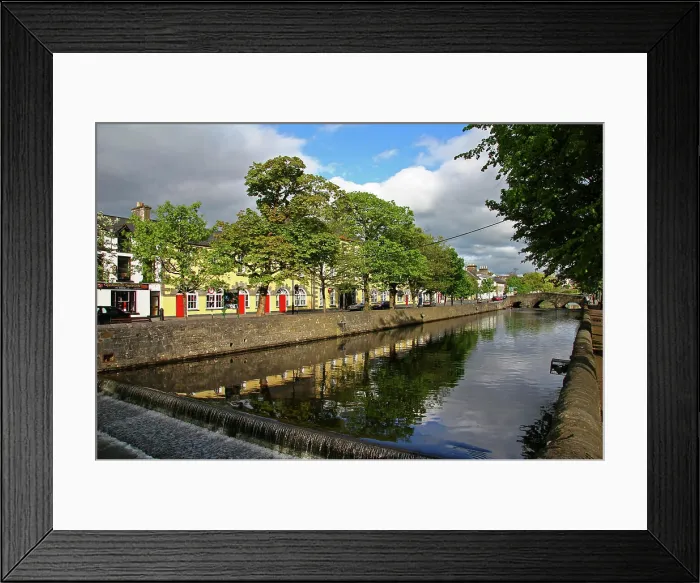 Framed Print : Westport, Ireland. The Atlantic town of Westport