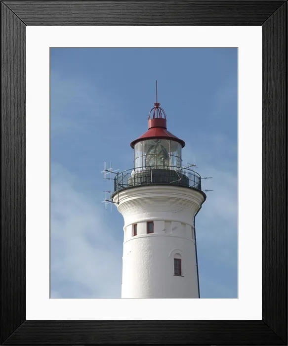 Framed Print : Norre Lynvig Lighthouse, Holmsland Klit, Jutland, Denmark Framed Print : Norre Lynvig Lighthouse, Holmsland Klit, Jutland, Denmark