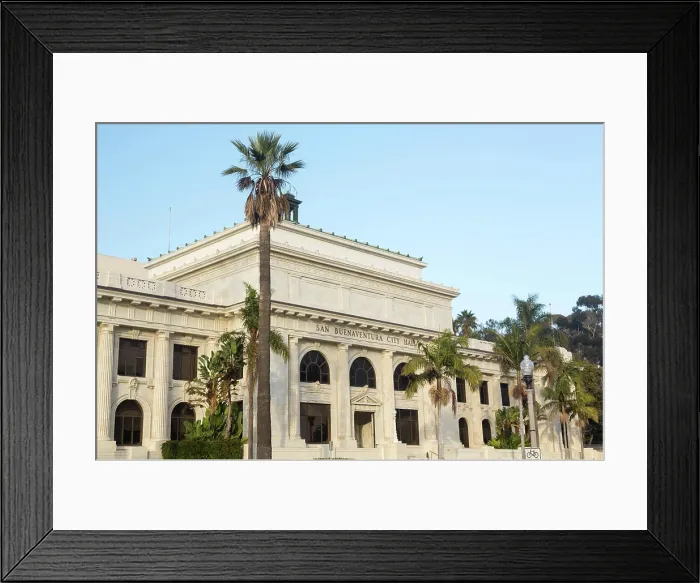 Framed Print : Ventura or San Buenaventura city hall Ventura or San Buenaventura city hall in California Copyright: xZoonar Framed Print : Ventura or San Buenaventura city hall Ventura or San Buenaventura city hall in California Copyright: xZoonar