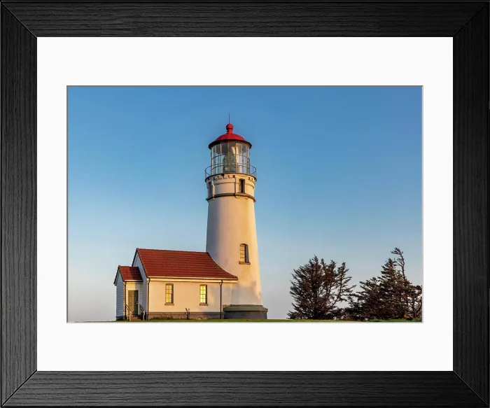 Framed Print : Lighthouse at Cape Blanco State Park, Oregon, USA Framed Print : Lighthouse at Cape Blanco State Park, Oregon, USA