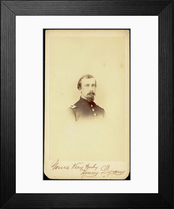 Framed Print : Yours very truly, Henry Doan. Yours very truly, Henry Doan