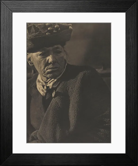 Framed Print : Portrait - New York; Paul Strand (American)