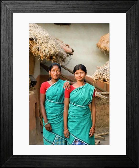 Framed Print : Santhal tribal, Dumka, Jharkhand, India Copyright: xDinodiaxPhotox Framed Print : Santhal tribal, Dumka, Jharkhand, India Copyright: xDinodiaxPhotox