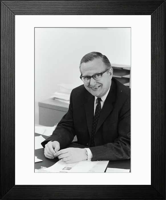 Framed Print : Anefo photo collection. EVA assignment; Mr Framed Print : Anefo photo collection. EVA assignment; Mr
