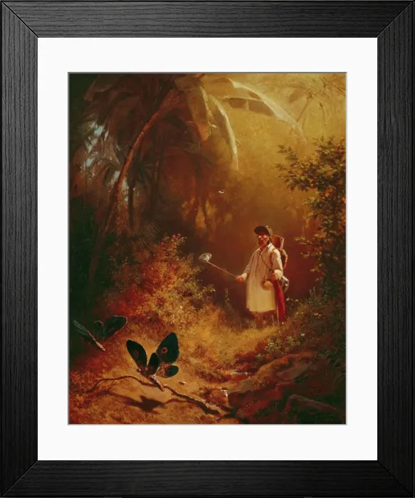 Framed Print : fine arts, Spitzweg, Carl (1808 - 1885) Framed Print : fine arts, Spitzweg, Carl (1808 - 1885)