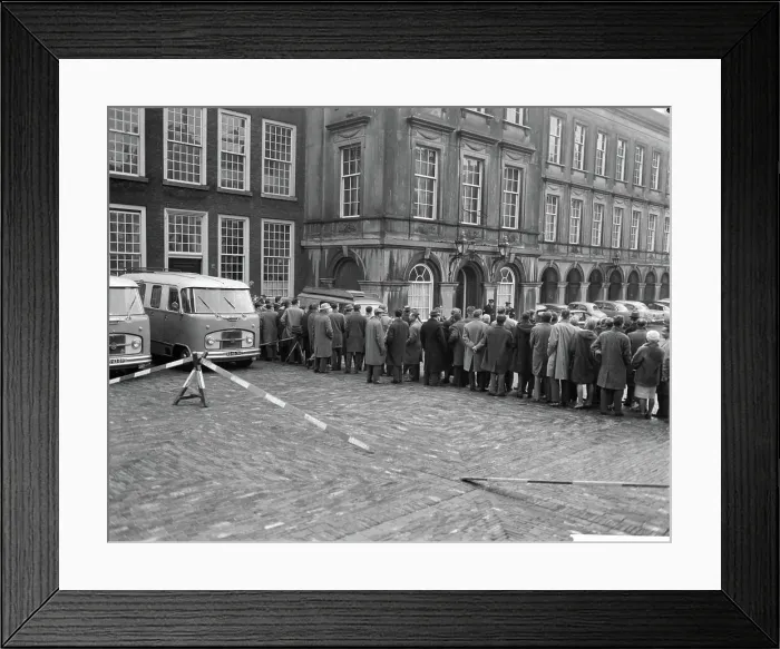 Framed Print : Anefo photo collection. Debate in the Lower House about New Guinea. January 2, 1962. The Hague, South Holland