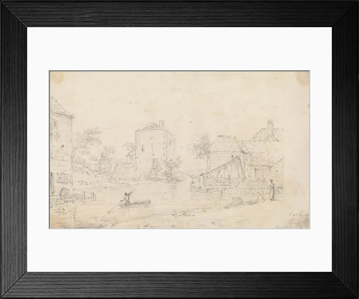 Framed Print : Cock Lane, Canterbury, Capt. Thomas Hastings Framed Print : Cock Lane, Canterbury, Capt. Thomas Hastings