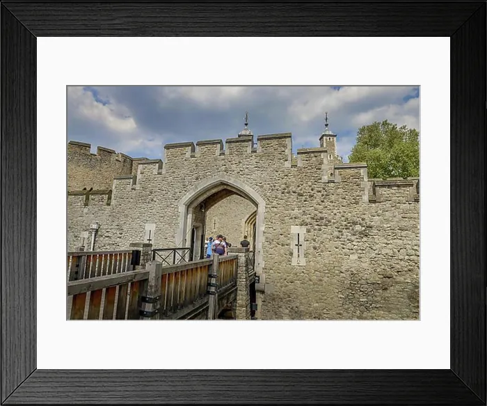 Framed Print : Henry III Watergate, Tower of London, London, England, United Kingdom, Europe Framed Print : Henry III Watergate, Tower of London, London, England, United Kingdom, Europe
