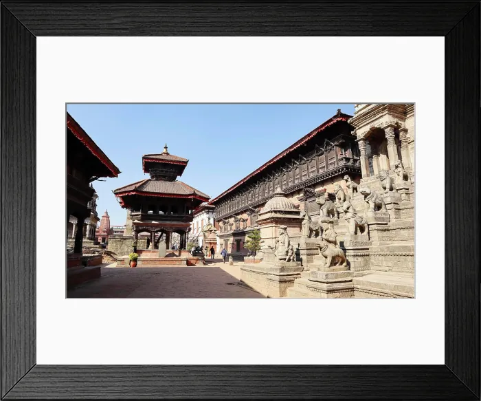 Framed Print : NEPAL, KATHMANDU, BHAKTAPUR DURBAR SQUARE Framed Print : NEPAL, KATHMANDU, BHAKTAPUR DURBAR SQUARE