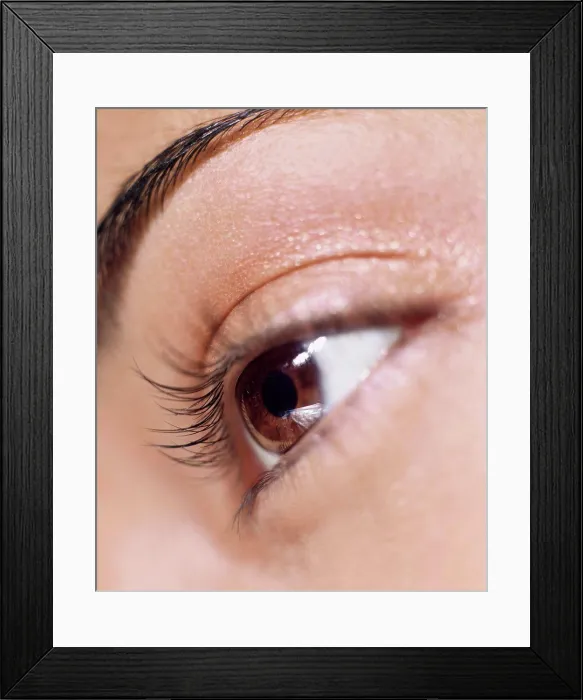 Framed Print : Woman's eye Framed Print : Woman's eye
