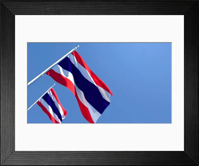 Framed Print : 3D rendering of the national flag of Thailand waving in the wind 3D rendering of the national flag of Thailand waving Framed Print : 3D rendering of the national flag of Thailand waving in the wind 3D rendering of the national flag of Thailand waving