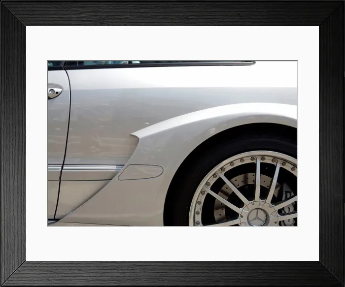 Framed Print : A closeup close-up detailed shot of a 2006 Mercedes Benz AMG DTM model Framed Print : A closeup close-up detailed shot of a 2006 Mercedes Benz AMG DTM model