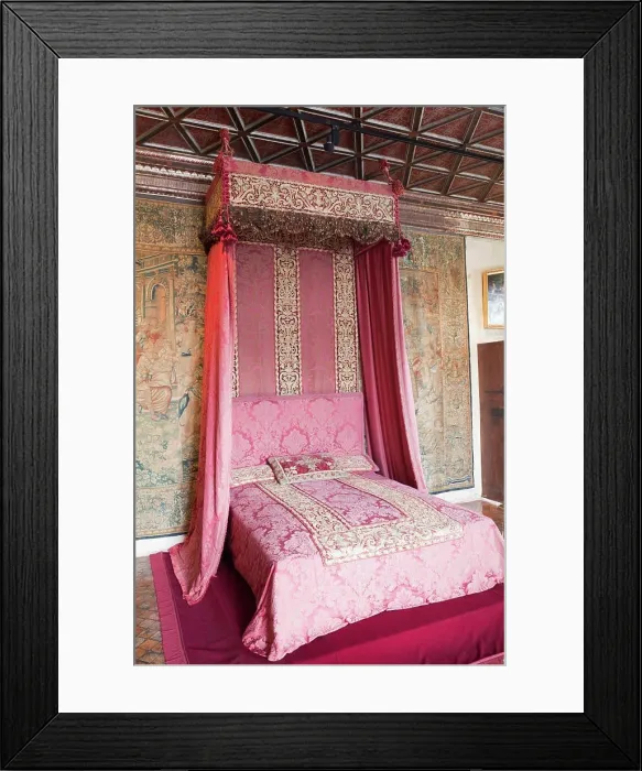 Framed Print : France, Loire Valley, Chenonceau Castle, The Five Queens Bedroom Framed Print : France, Loire Valley, Chenonceau Castle, The Five Queens Bedroom